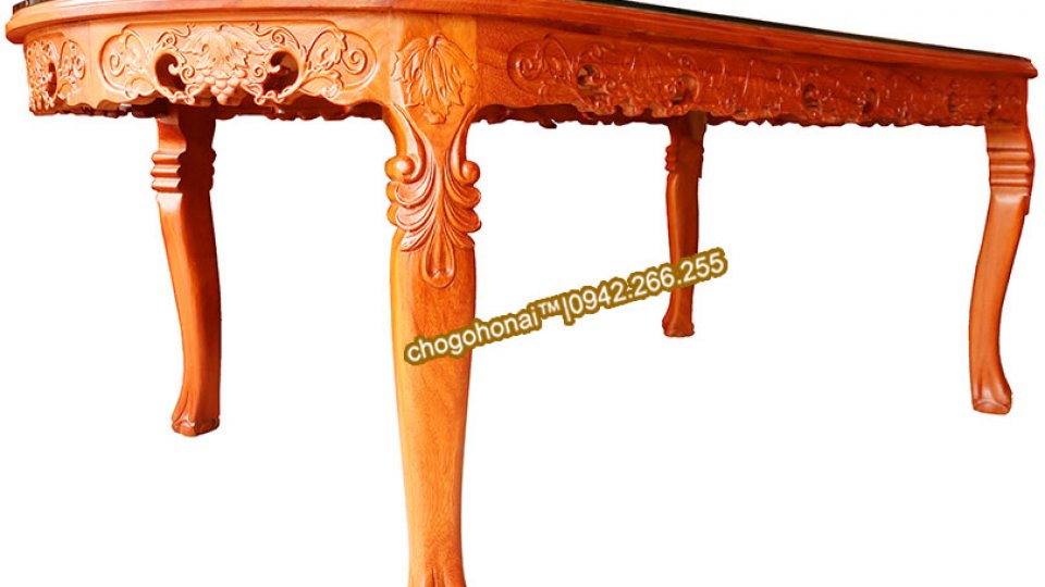 GHẾ BÀN ĂN MẪU CHẠM NHO SÓC